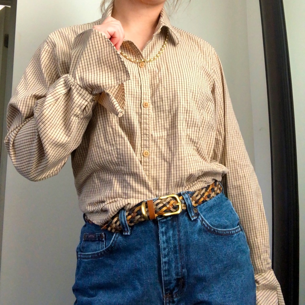Ralph Lauren Button Blouse